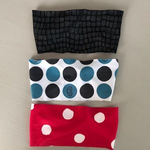 Hippie Runner Headbands, lot of 3